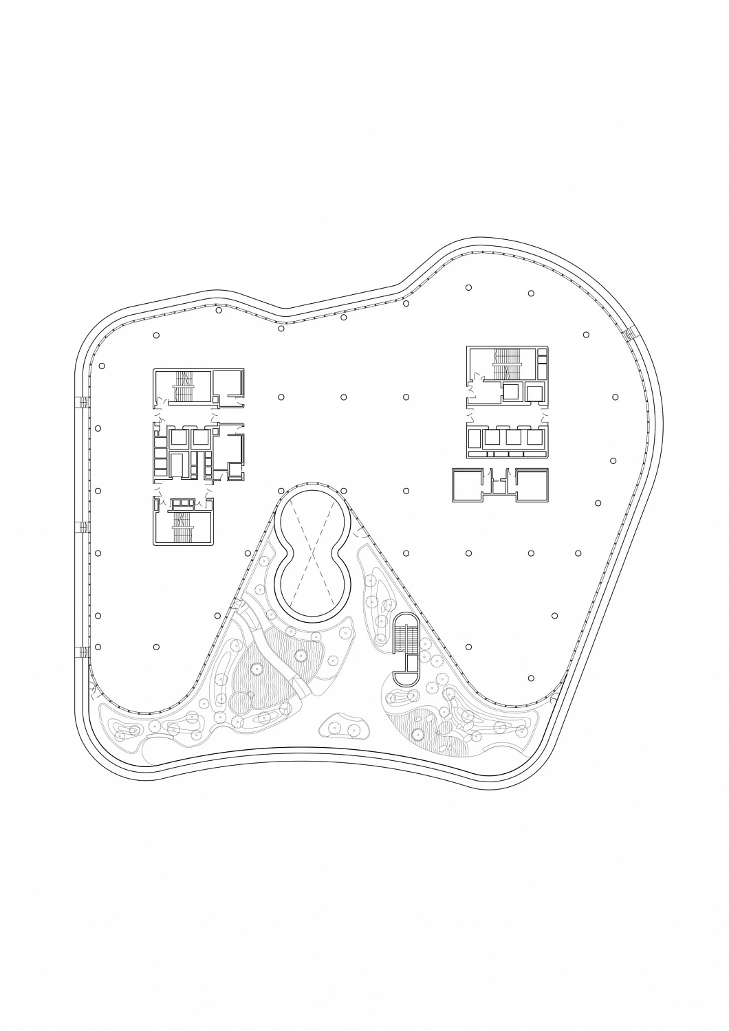 Компания Eric Parry Architects построила «каскад садовых террас» в  офисном здании в Сингапуре
